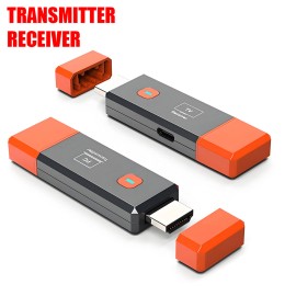 Universal 1080P / 60Hz Wireless HDMI Extender Transmitter Receiver Adapter TV Stick Dongle - 1 set (1 transmitter +1 receiver)
