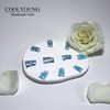 COOLYOUNG Duck Nails Press on 10Pcs 3D Acrylic Fake Nails