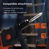 Presch SDS-Plus Chisel Set 3pcs. | Flat Chisel, Wide Chisel,