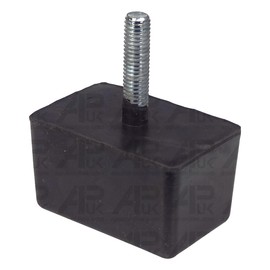 4x Front Axle Rubber Bump Stop Replacement for John Deere 6010 6020 6090 6095 6100 Tractor