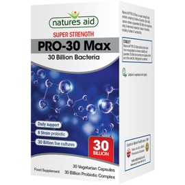 Natures Aid - Super Strength Pro-30 Max 30's 4 PACK BUNDLE