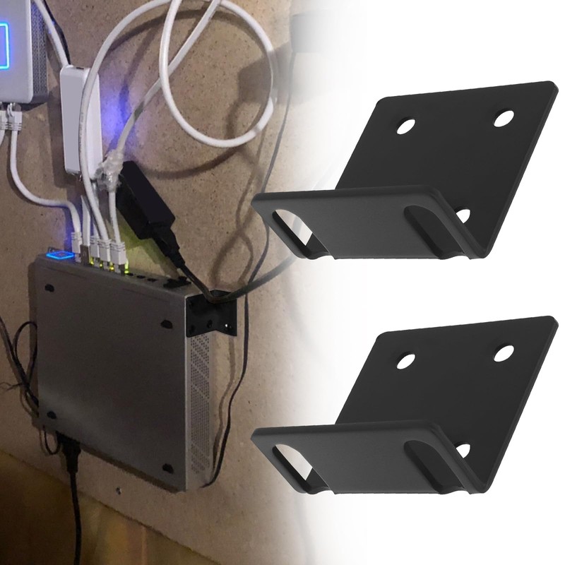 LT Easiyl 2pcs 24mm Rack Mount Ears with Screws Compatible