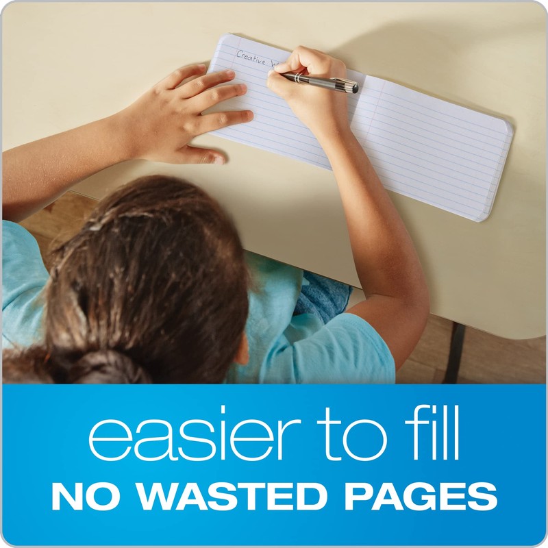 Oxford Composition Mini Notebooks, 6 Pack, Cover Colors Vary, Wide