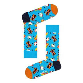 Happy Socks Men's Coffee Lover Patterned Crew Socks (9-11)
