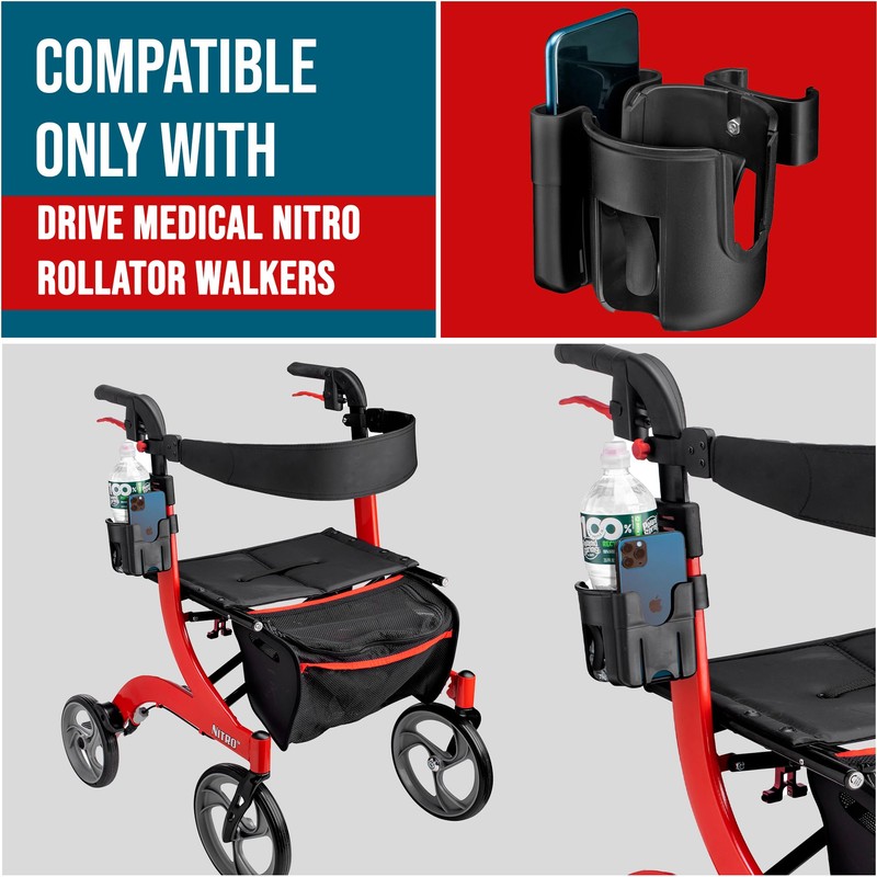 Clip-On Cup and Phone Holder – Exclusively Designed to be