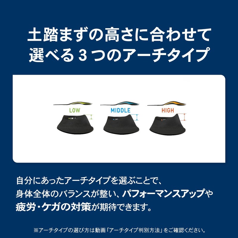 ZAMST 379812 Footcraft Insole, Favored by the J. League, Football