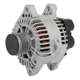 SCITOO Alternator Fits for Hyundai Sonata 2.0L 2011-2014, Santa Fe 2.4L 2010-2012, Fit for Kia Optima 2.0L 2012-2013, for Sorento 2.4L 2011-2012- 12V 110Amp CW 6-Groove Pulley, OE# 11493