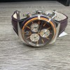 Swatch NEW✅ Swatch Irony PRISIONER Chronograph Dark Purple Leather Men's