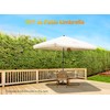 Vibemo Beach Cabana, 6.2' x 6' Portable Canopy with Side