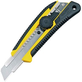 TAJIMA Utility Knife - 3/4" 7-Point Heavy GRI Snap Blade Box Cutter with Dial Lock & Endura-Blade - LC-561
