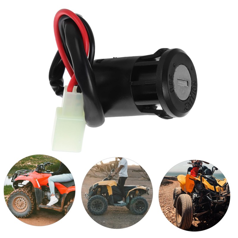 ULTECHNOVO Motorcycle Ignition Switch for ATV and Mini Bike Wire