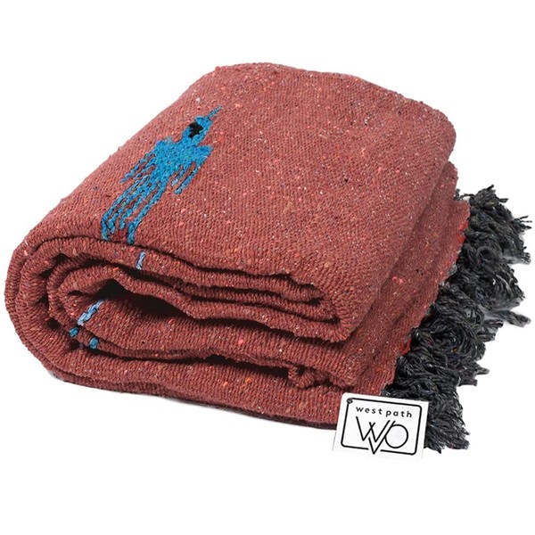 Open Road Goods Yoga Blanket - Thick Mexican Thunderbird Blanket