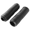 Motorcycle Fork Cover 1 Pair Dust Caps Black Shock Absorber