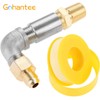 gohantee 1/2" Propane Air Mixer Fire Pit Air Mixer Fits