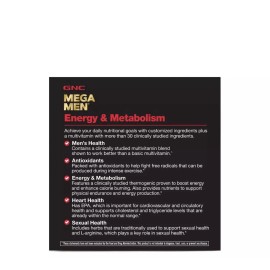 GNC Mega Men® Energy & Metabolism Vitapak® Program (30 Servings)