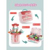 Pretend Play Kitchen, Compact, Includes Cooking Utensils, For Girls, Kitchen,