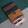 AKIELO Kartenetui mit RFID Schutz und Geschenkbox – Minimalistisch Herren