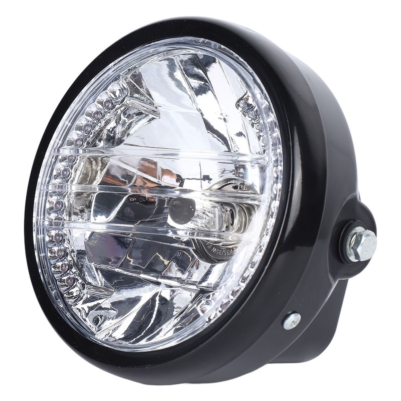 Motorcycle Headlight Universal Rugged LED 7 Inch Headlamp Bulb Day
