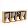 BIA Cordon Bleu Black & White Egg Cup Set of