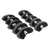 Andux Print Number Golf Iron Club Head Covers with Transparent