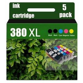 Compatible for Canon PIXUS BCI-381XL Ink Cartridges TR703 TR7530 TR8530 TR8630 TS6130 TS6230 TS6330 TS7330 TS8130 TS8230 TS8330 TS8430 TR9530 Printer High Yield Cartridge