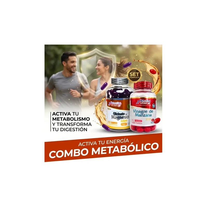 Glicinato De Magnesio 500 mg - 60 Cápsulas