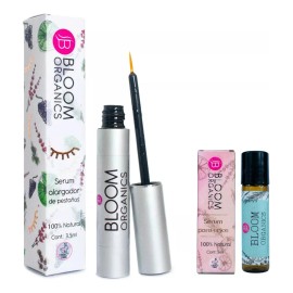 Serum Para Crecimiento De Pestañas Y Cejas Bloom Organics