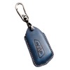 ISDORE Premium Leather Key Fob Case Compatible with GOLF TIGUAN