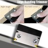Yuentoen Woodworking Edge Banding Trimmer,Hand Planer Edge Bander Cutter for