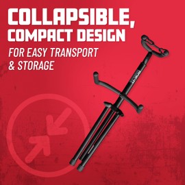 Gator Rok-It Standard Guitar Stand for Acoustic, Electric, or Bass Guitars; (RI-GTRSTD-1)