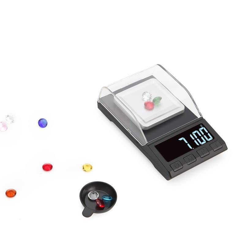 TopHomer High Precision Electronic Scales, 100g/0.001g Professional Digital Pocket Milligram