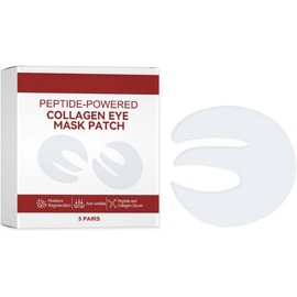 Mascarilla de colágeno profundo para el contorno de ojos con péptidos, parches de gel hidratantes y calmantes, cuidado nutritivo y reafirmante diario para combatir opacidad, la hinchazón líneas (PCS1)