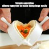 3 Pieces Dumpling Mold, Dumpling Mold Set, Dumpling Clamp Mold,