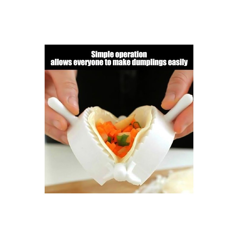 3 Pieces Dumpling Mold, Dumpling Mold Set, Dumpling Clamp Mold,