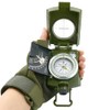 Heavy-Duty High-Precision Inclinometer American Multifunctional Green Compass Professional Military Compass
