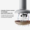 Electric Meridian Brush 6 Gears Hot Compress Microcurrent Vibration Massage
