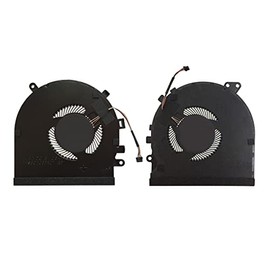 (1 Pair) New CPU GPU Cooling Fan Intended for Razer Blade 15 RZ09-0270 02705E76 RZ09-0300 03009E97 03006E92 RZ09-0328 03287E72 03289E21 RZ09-0369 0369BE22 GTX1060 Series Laptop