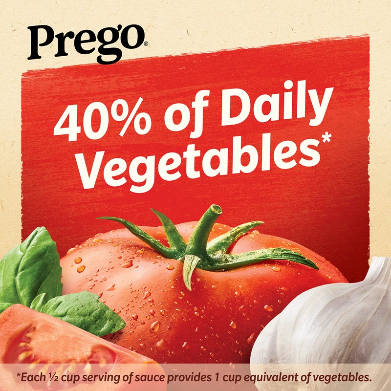 Prego Hidden Super Veggies Traditional Pasta Sauce, 24 Oz Jar