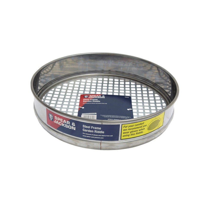 Spear & Jackson Garden Riddle Steel, 31.5x31.5x7 cm