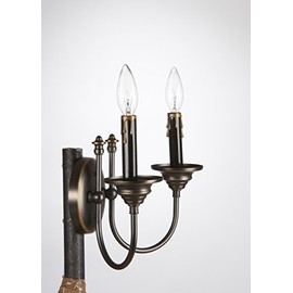 Upgradelights Black & Gold Fibre Drip Candle Cover Socket Covers (3/4 Inch Diameter Sleeves)