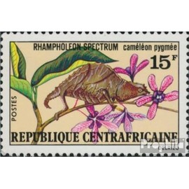 Central African Republic 317 (complete.issue.) unmounted mint/never hinged ** MNH 1973 Chamäleon (Stamps for collectors) Amphibians/reptiles/dinosaurs
