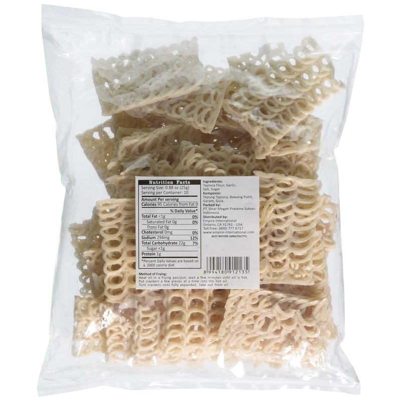 Palm Square Tapioca Crackers, 8.8 Ounce