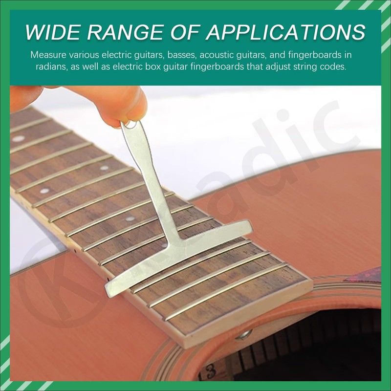 Keadic Pack of 10 Guitar Luthier Tools Includes 9 Understring