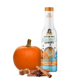 Pumpkin Spice Sugar-Free Sinless Syrups Coffee Syrup - Bottle Pack: 12 Bottle Pack