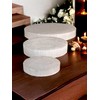 Selenite Charging Round Disk Crystal Charging Plate Selenite Slice Charging