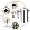 Utopia Kitchen 304 Grade Stainless Steel French Press Coffee Maker