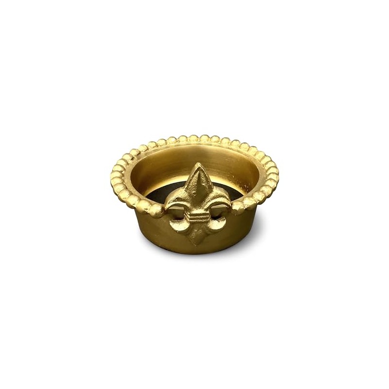 IHI EST. 1986 Fleur de lis - Beaded Edge -