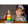 8th Birthday Crown for Girls, Headband Tiara Decoration for Girls