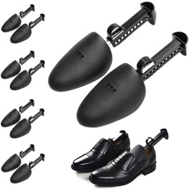 Hormas para Zapatos Ajustable, 5 pares, Ensanchador de Zapatos para Hombre y Mujer, Moldeador de Zapatos, Evitar Pliegues de Zapatos, Horma para Tenis Sneakers y Tacones, 3 pares para Hombre + 2 pares para Mujer, Tamaño 34-46