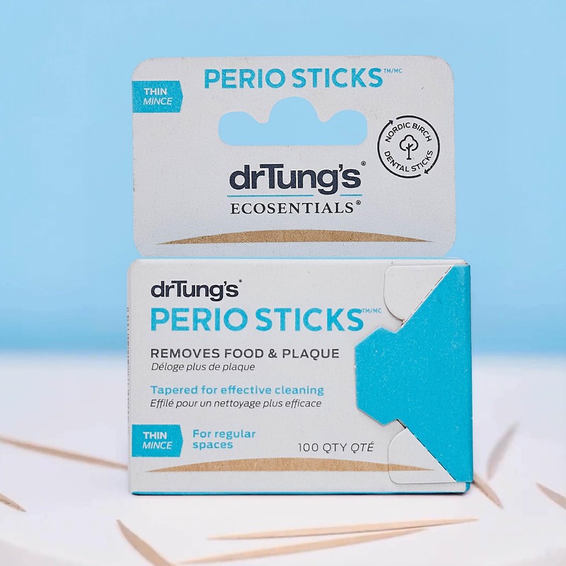 drTung's Dental Sticks for Teeth & Gum Cleaning - Toothpicks